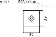 Určeno pro pouzdra BGA 38x38 mm 