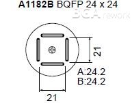 Určeno pro pouzdra BQFP 24x24 mm 