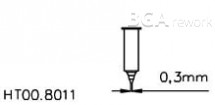 Dávkovací jehla kovová 0,30 mm HT00.8011