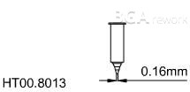 Dávkovací jehla kovová 0,16 mm HT00.8013