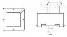 Reballing šablona LWxx.xxx4