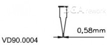 Plastový hrot 0,58 mm VD90.0004