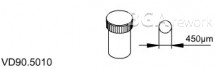 Olovnaté pájecí kuličky VD90.5010 0,45 mm