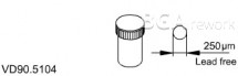 Bezolovnaté pájecí kuličky VD90.5104 0,25 mm