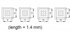 Martin SMT - Set pájecích trysek LW40.1097